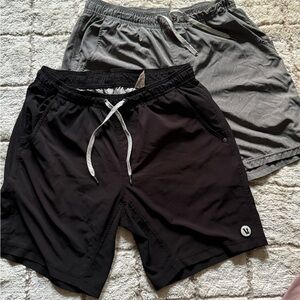 Vuori lined athletic shorts (2pack)